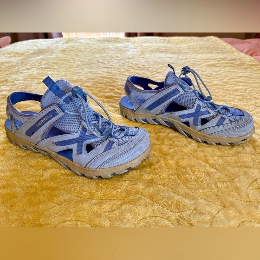 Merrell Blue WaterPro Skip Sport Sandal (Toddler/Little Kid/Big Kid)